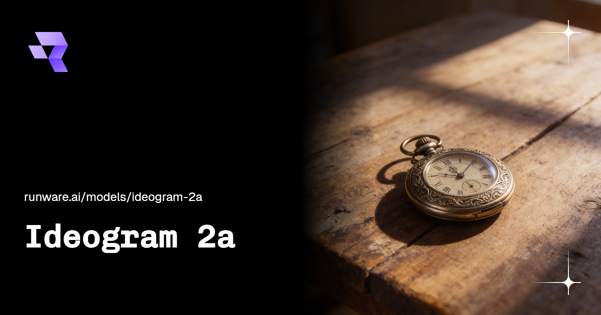 Ideogram 2a AI Image Generator | Runware