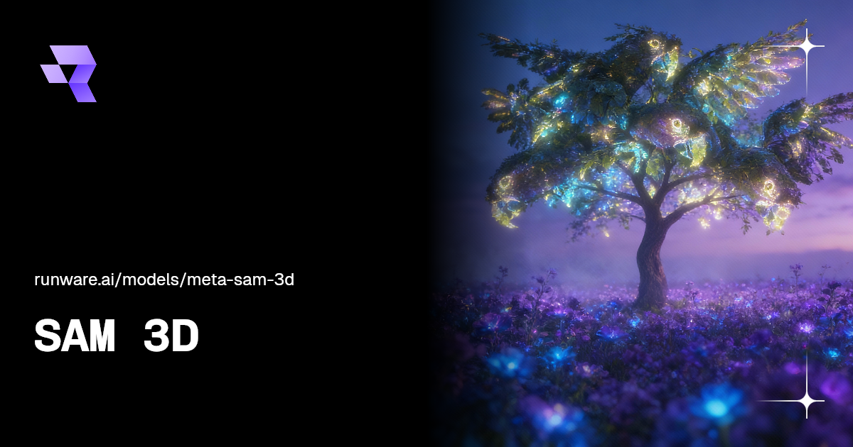 SAM 3D Objects | Runware