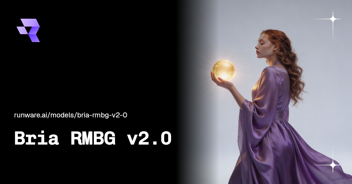 Bria RMBG v2.0 AI Image Generator | Runware