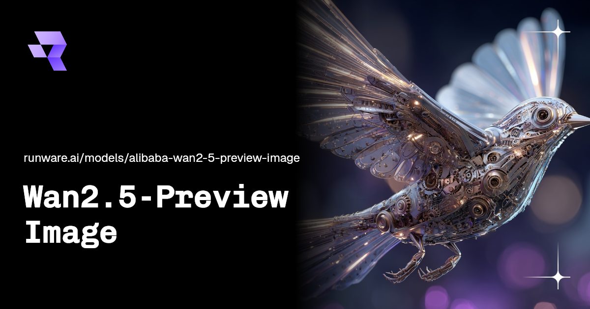 Wan2.5-Preview Image AI Image Generator | Runware