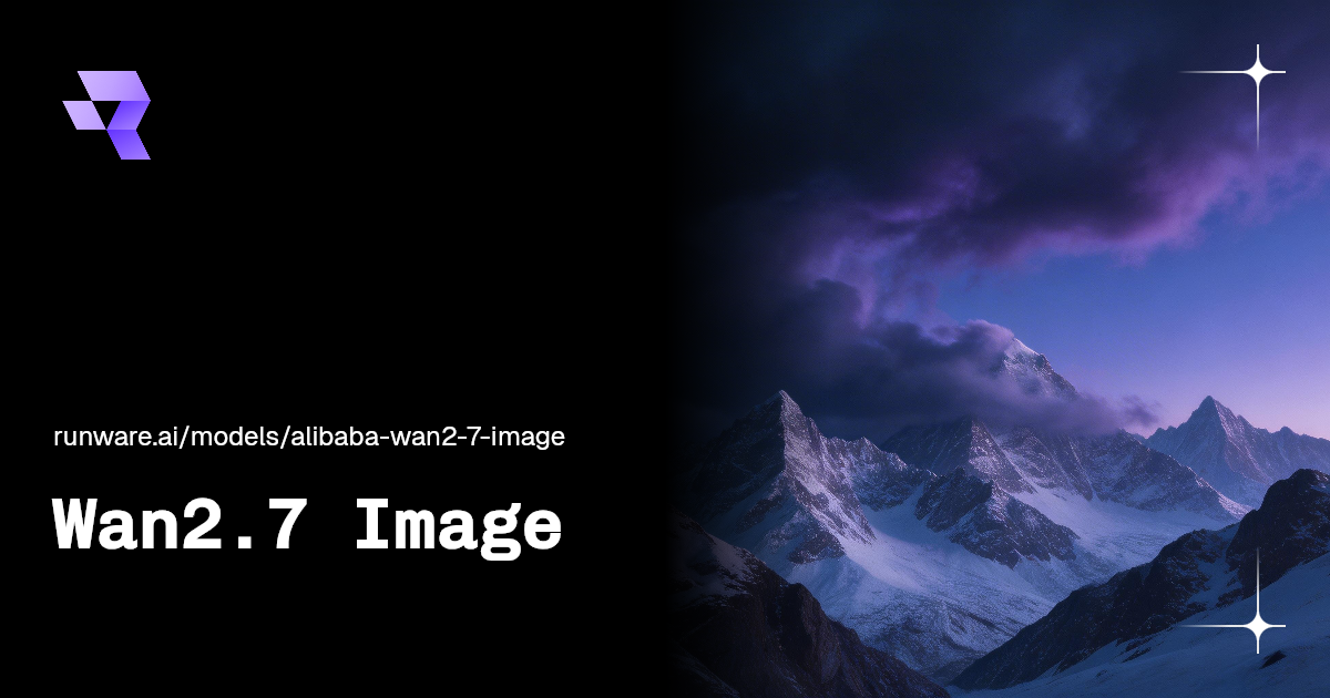 Wan2.7 Image AI Image Generator | Runware