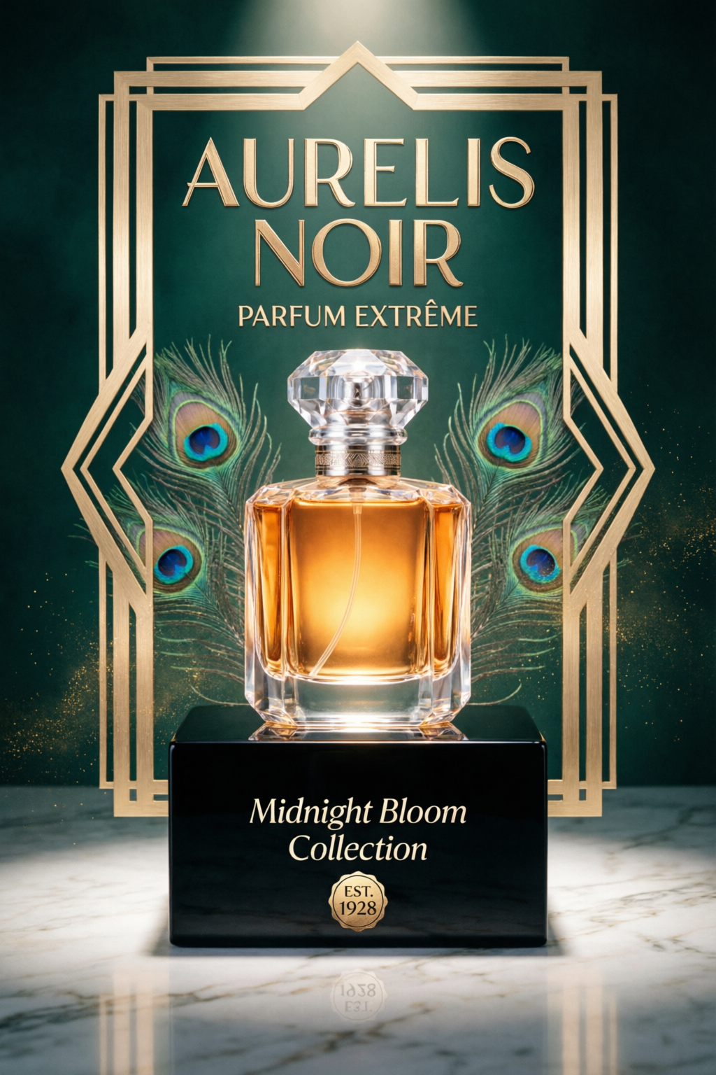 Art Deco Perfume Poster