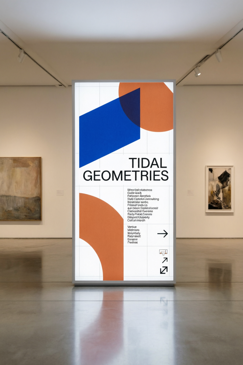 Kinetic Museum Identity Board