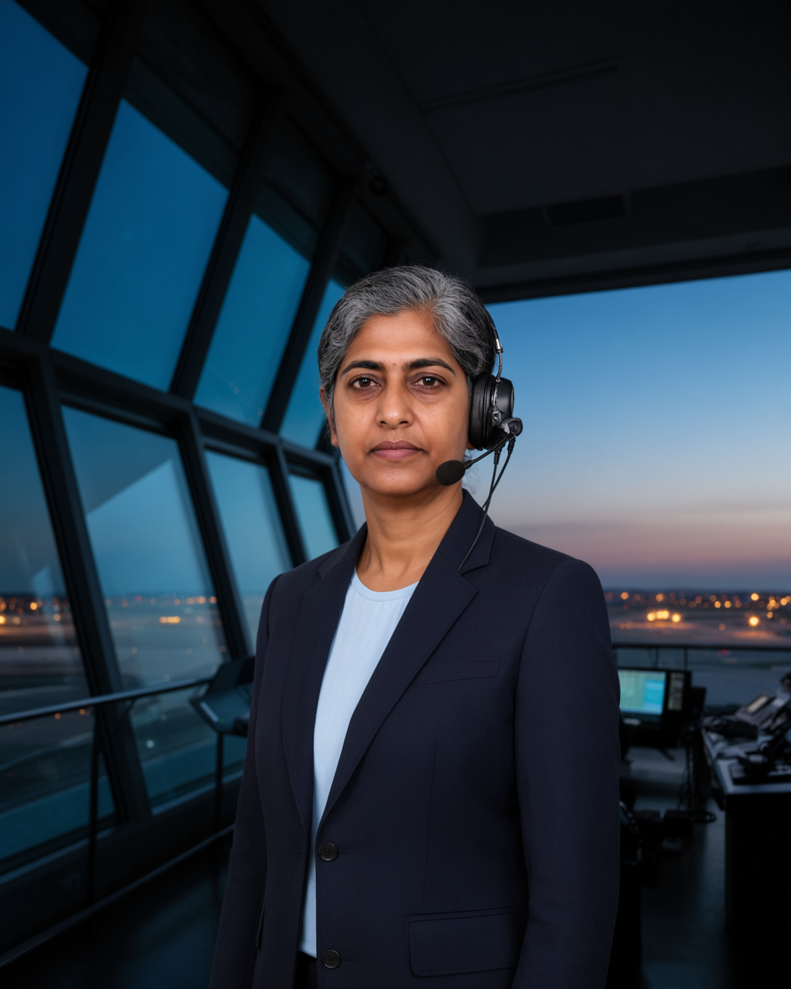 Air Traffic Controller Leadership Portrait