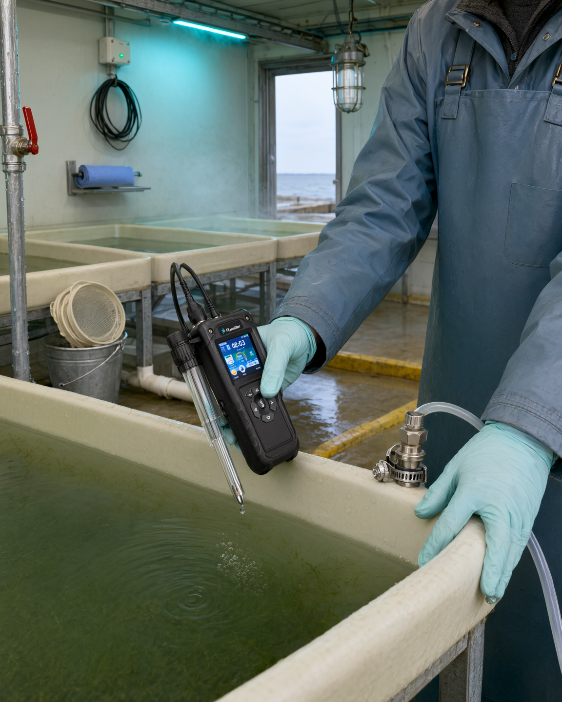 Aquaculture Fluorometer Lifestyle Photograph