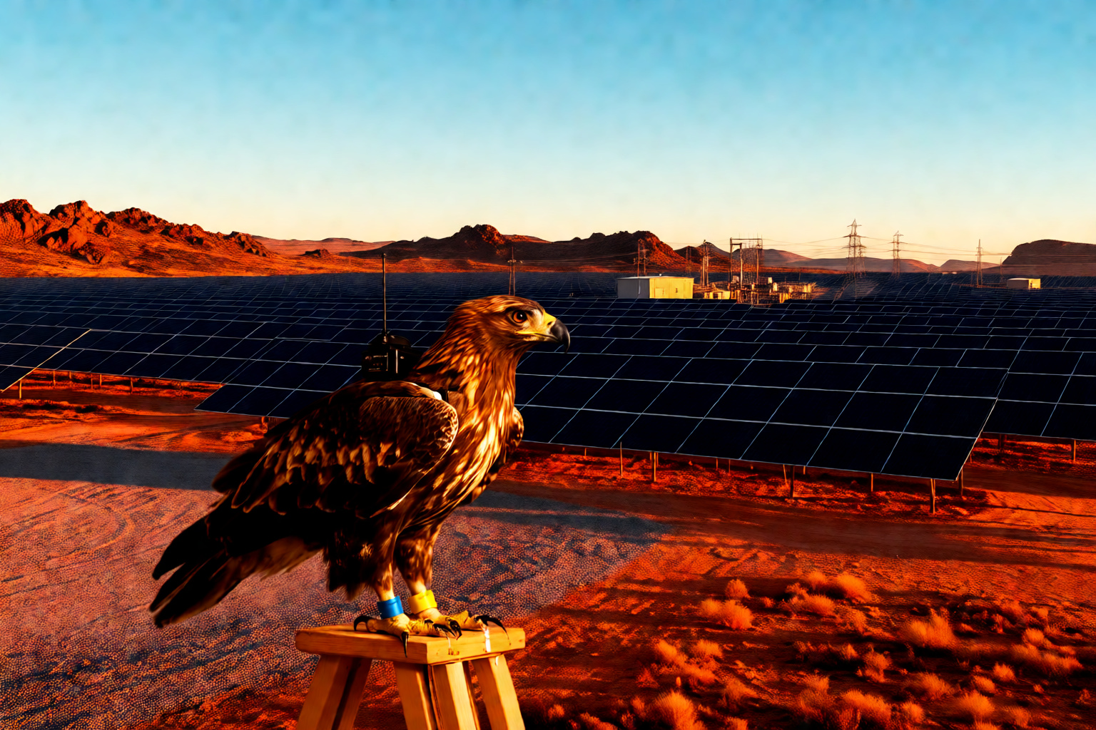 Solar Farm Raptor Report Hero