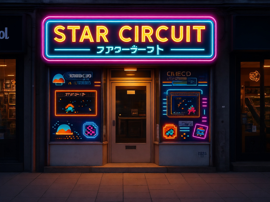 Retro Arcade Marquee Refresh