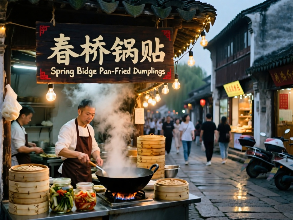 Hand-Painted Night Market Signboard