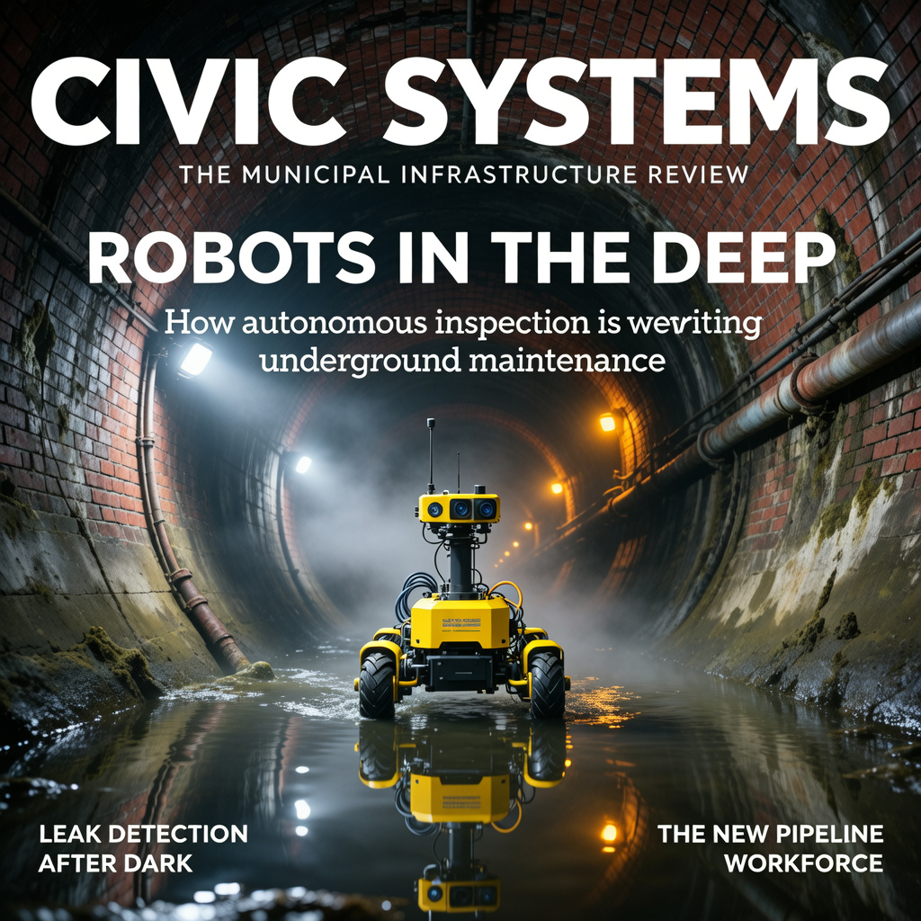 Sewer Robotics Magazine Cover