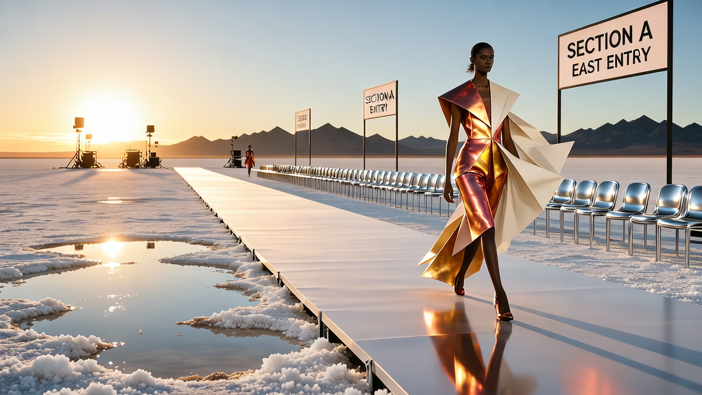 Salt-Flat Mirage Runway