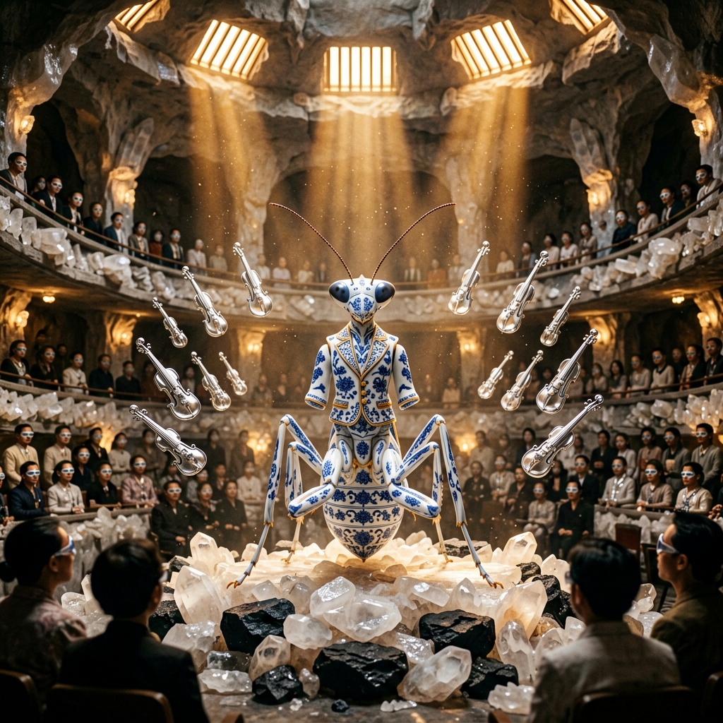 Porcelain Mantis Concert Hall
