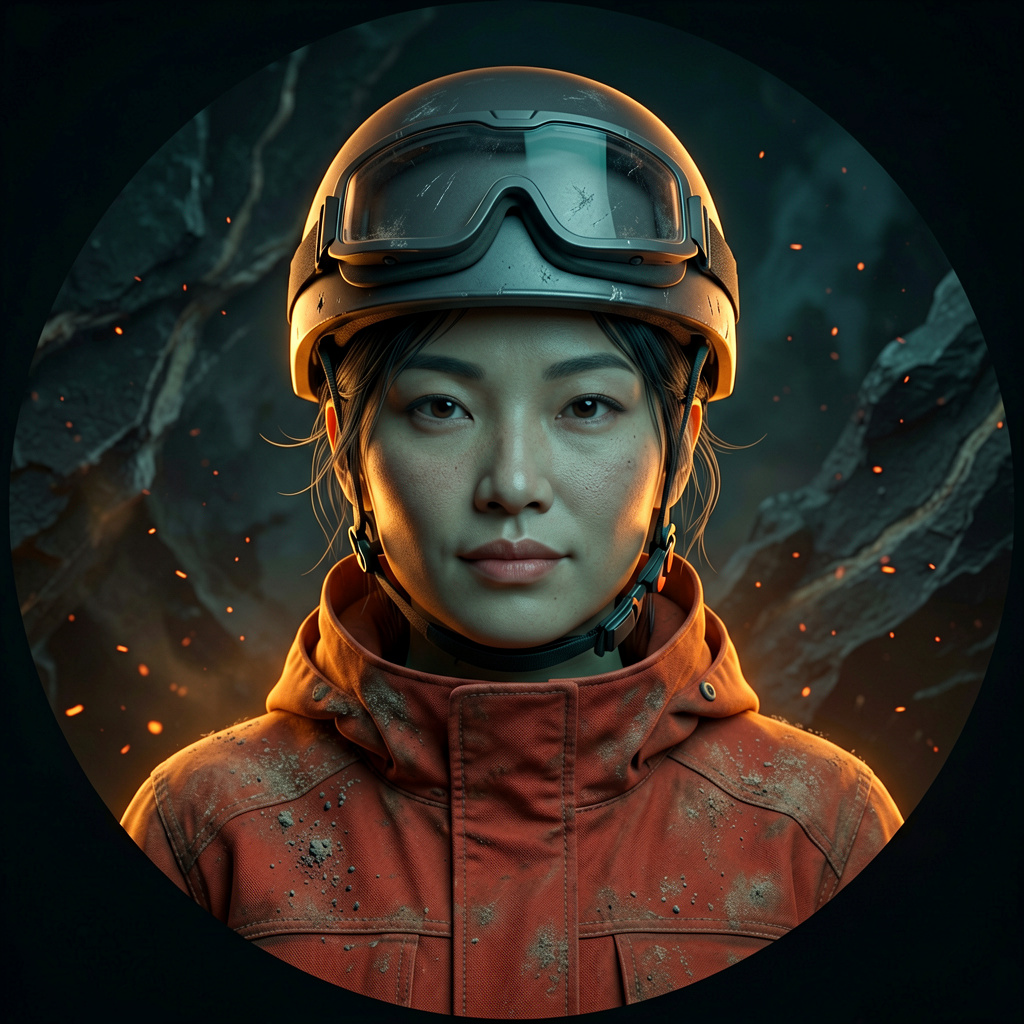 Volcanologist Social Profile Avatar