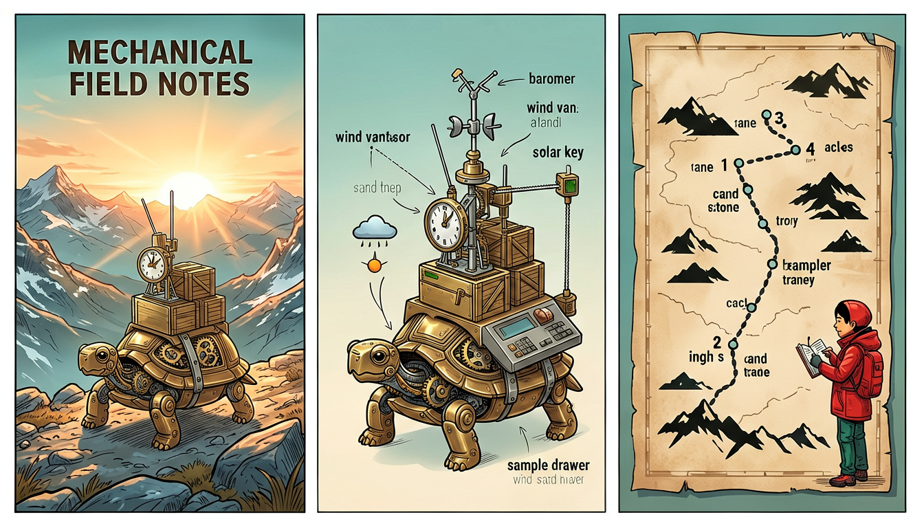 Clockwork Tortoise Expedition Diagram