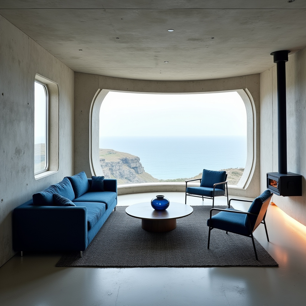 Coastal Radar Station Rental Interior