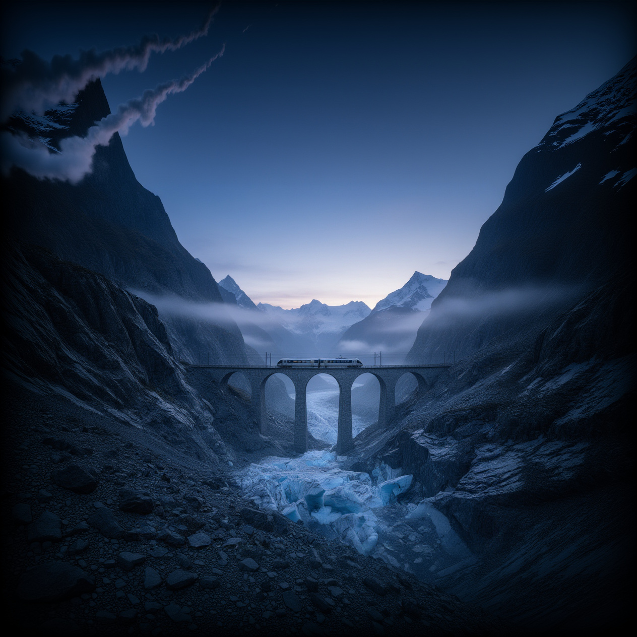 Glacial Viaduct Panorama Expansion