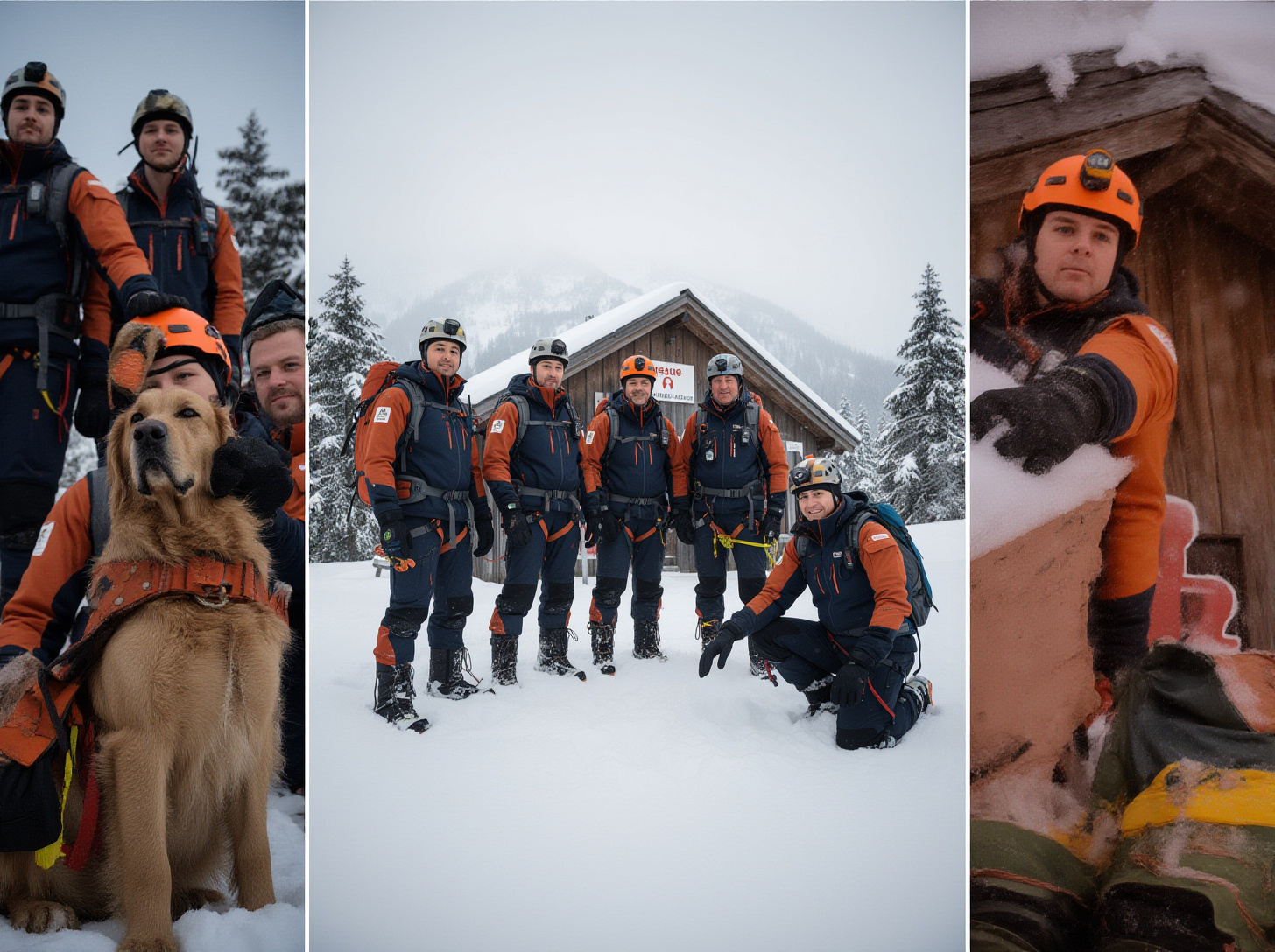 Avalanche Patrol Team Portrait