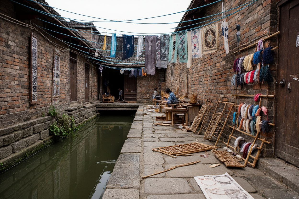 Kite Workshop Canal Courtyard