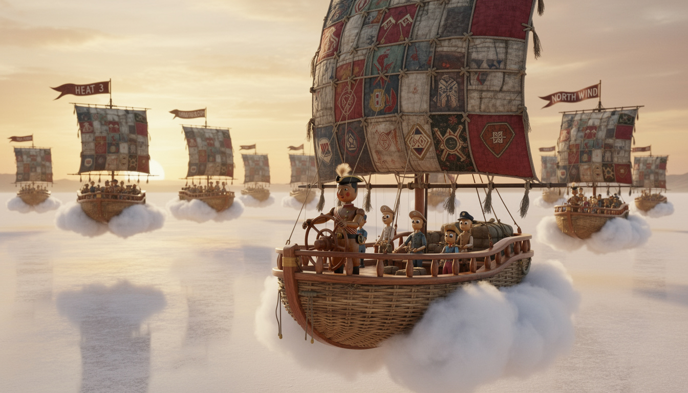 Floating Puppet Regatta Tableau