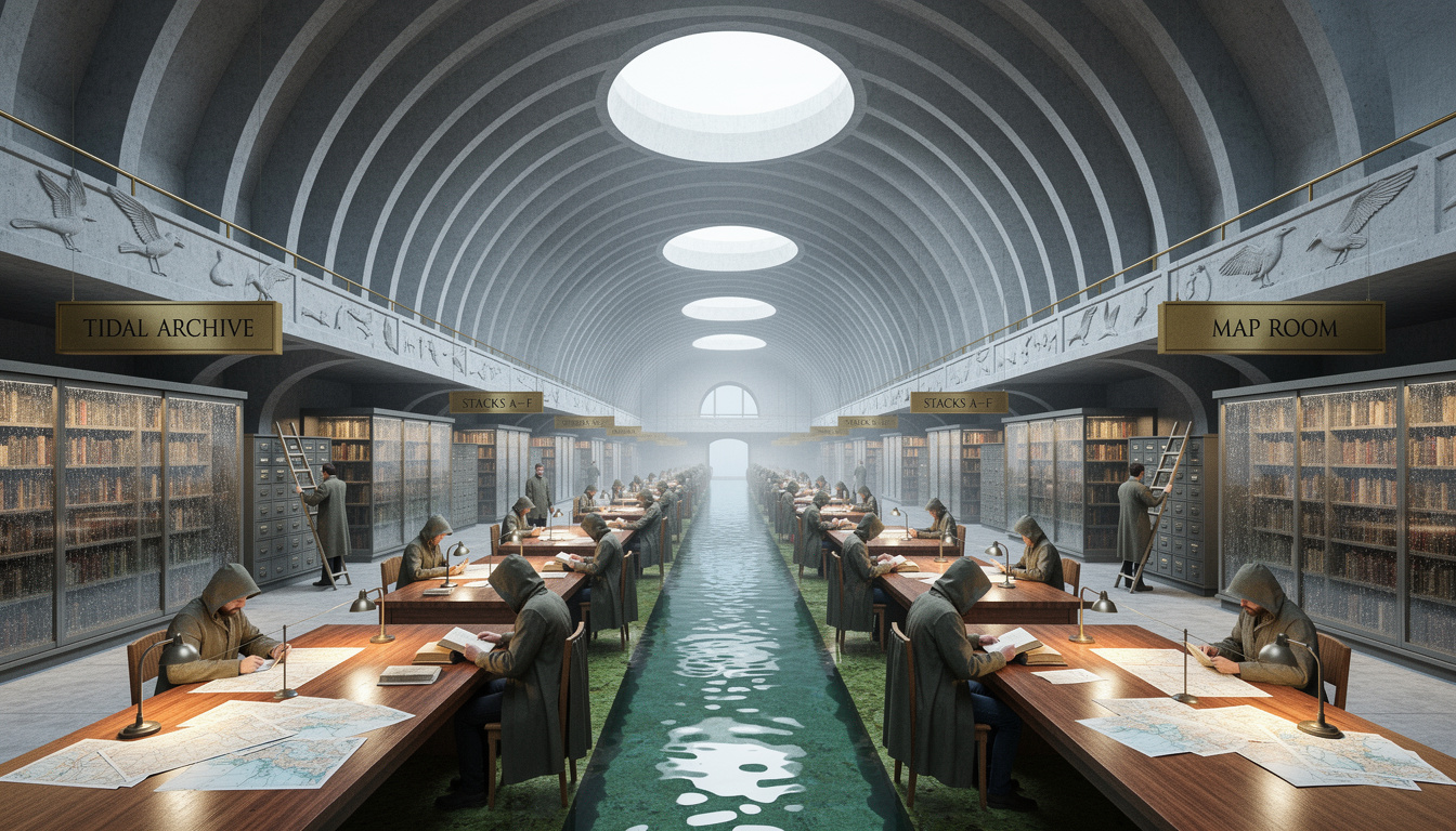 Tidal Archive Reading Hall
