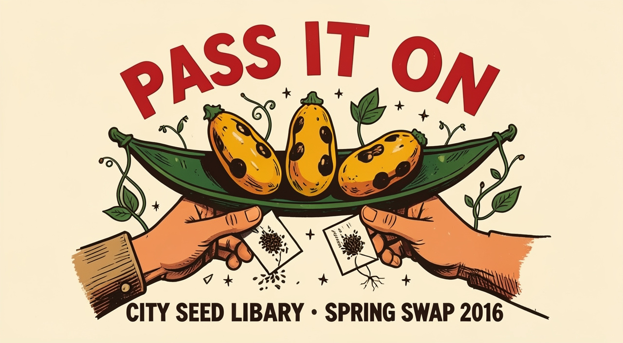 Community Seed Swap Shirt Graphic
