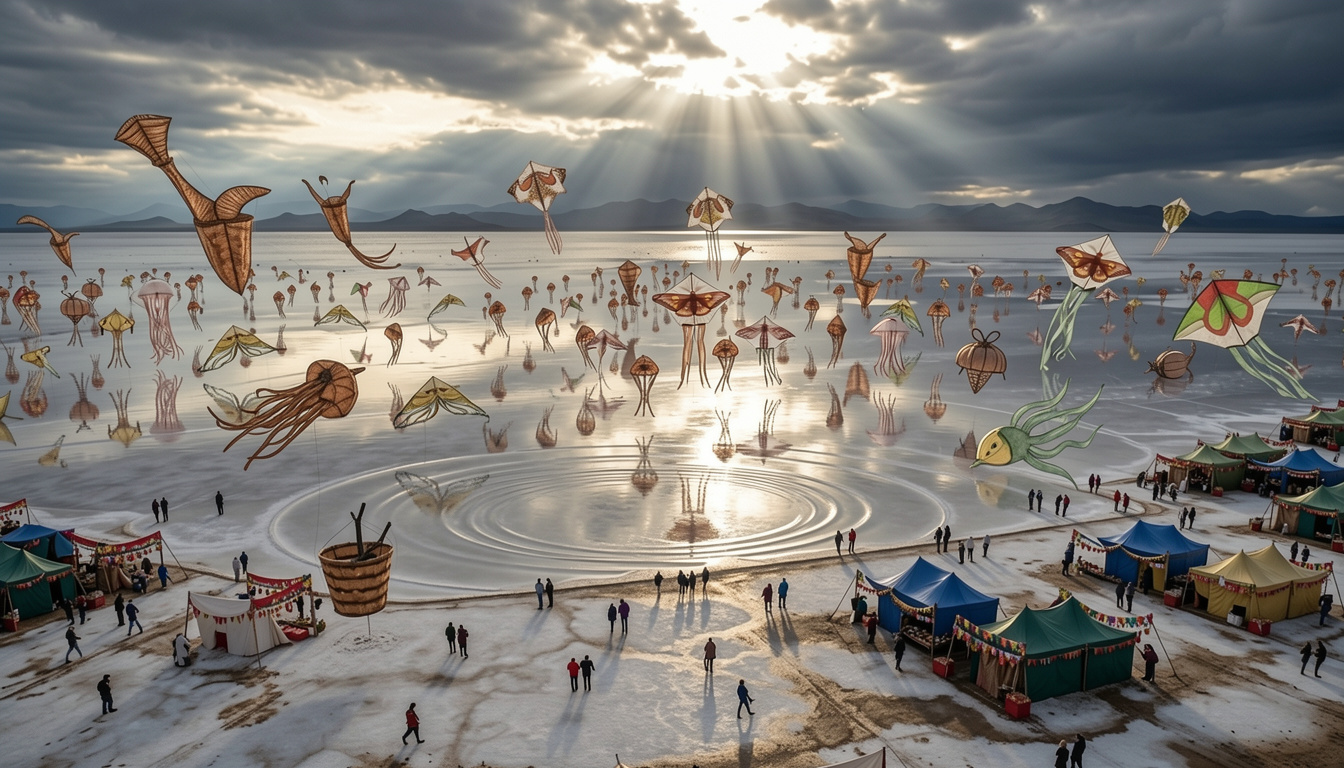 Kite Festival Salt Flats