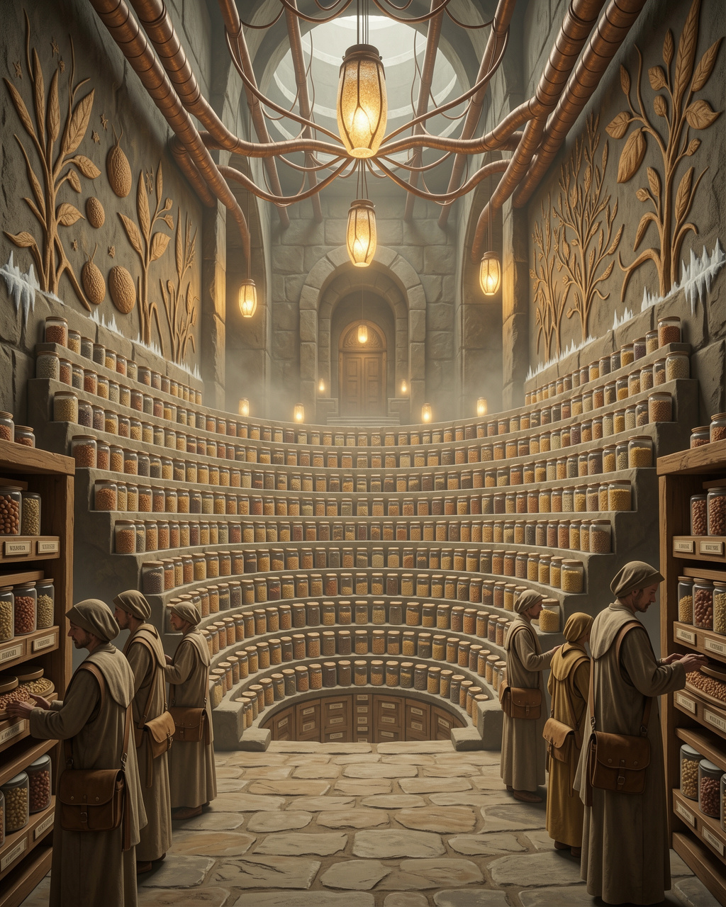 Subterranean Seed Vault Cathedral