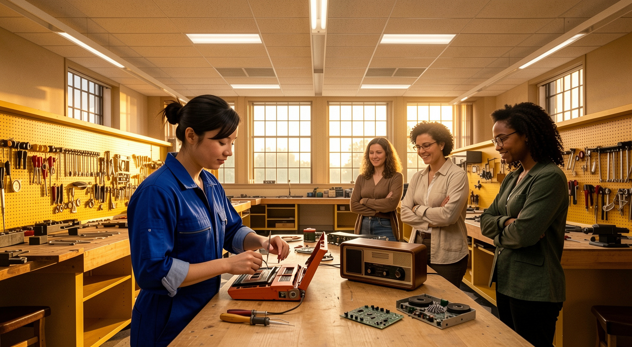Community Electronics Repair Social Ad