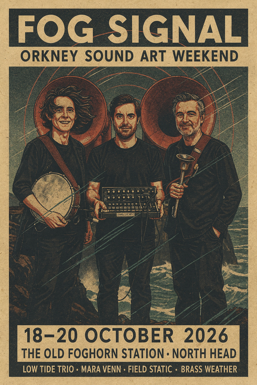 Coastal Sound Festival Poster