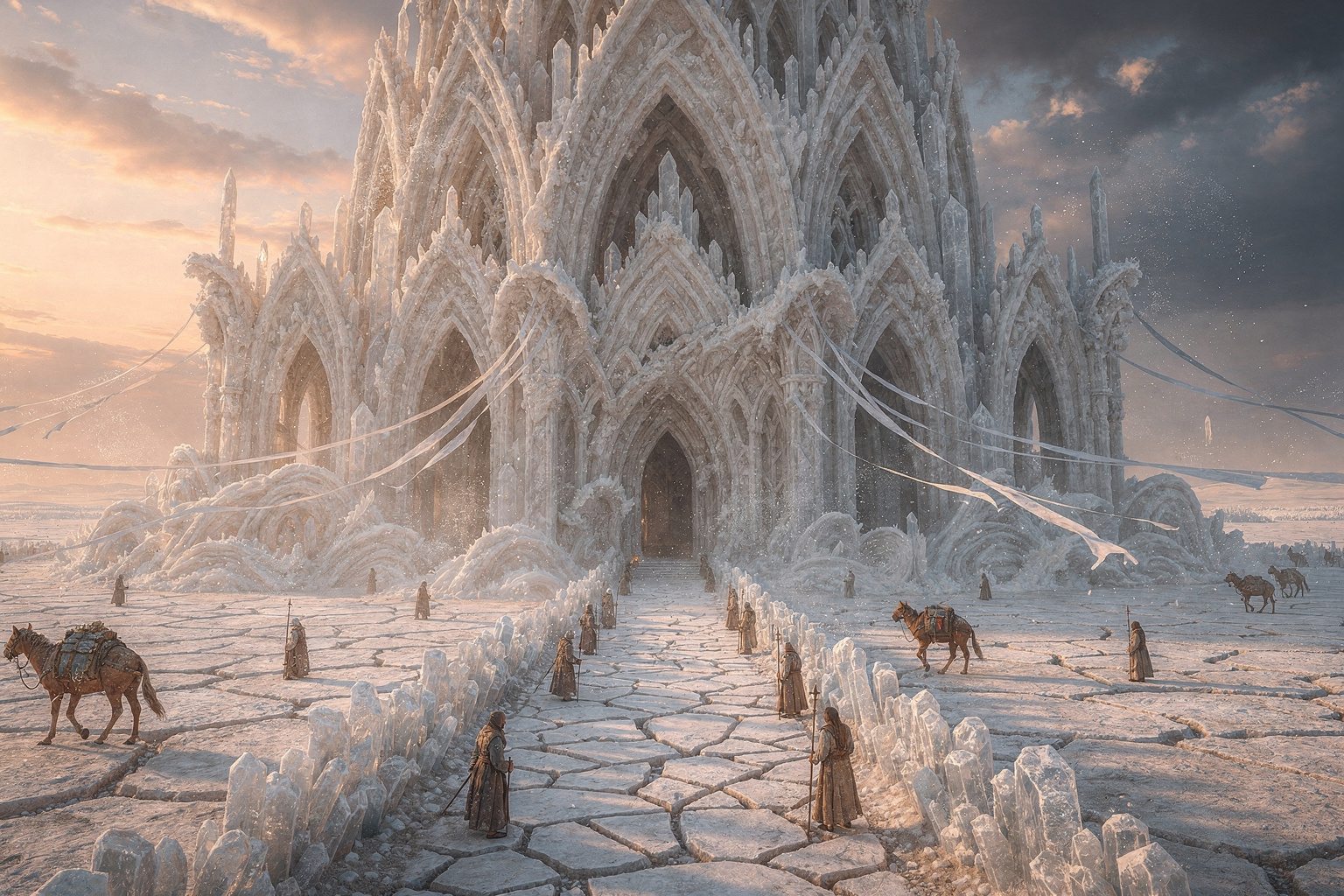 Wind-Carved Salt Cathedral