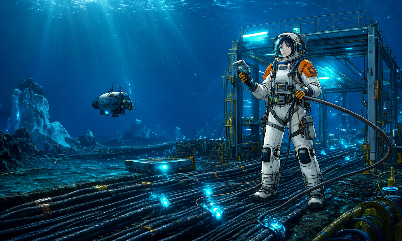 Subsea Cable Recruitment Key Art