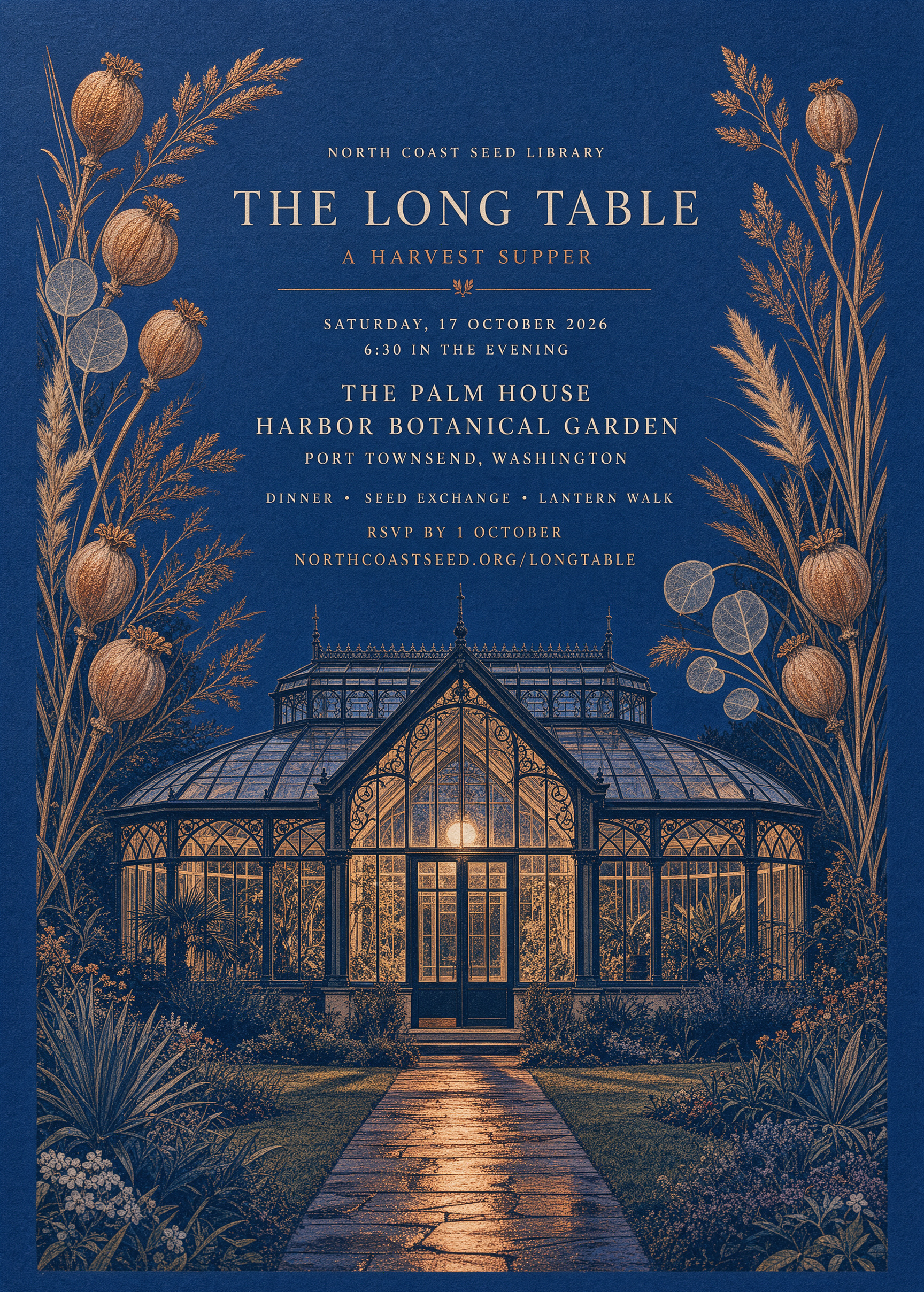 Seed Library Supper Invitation