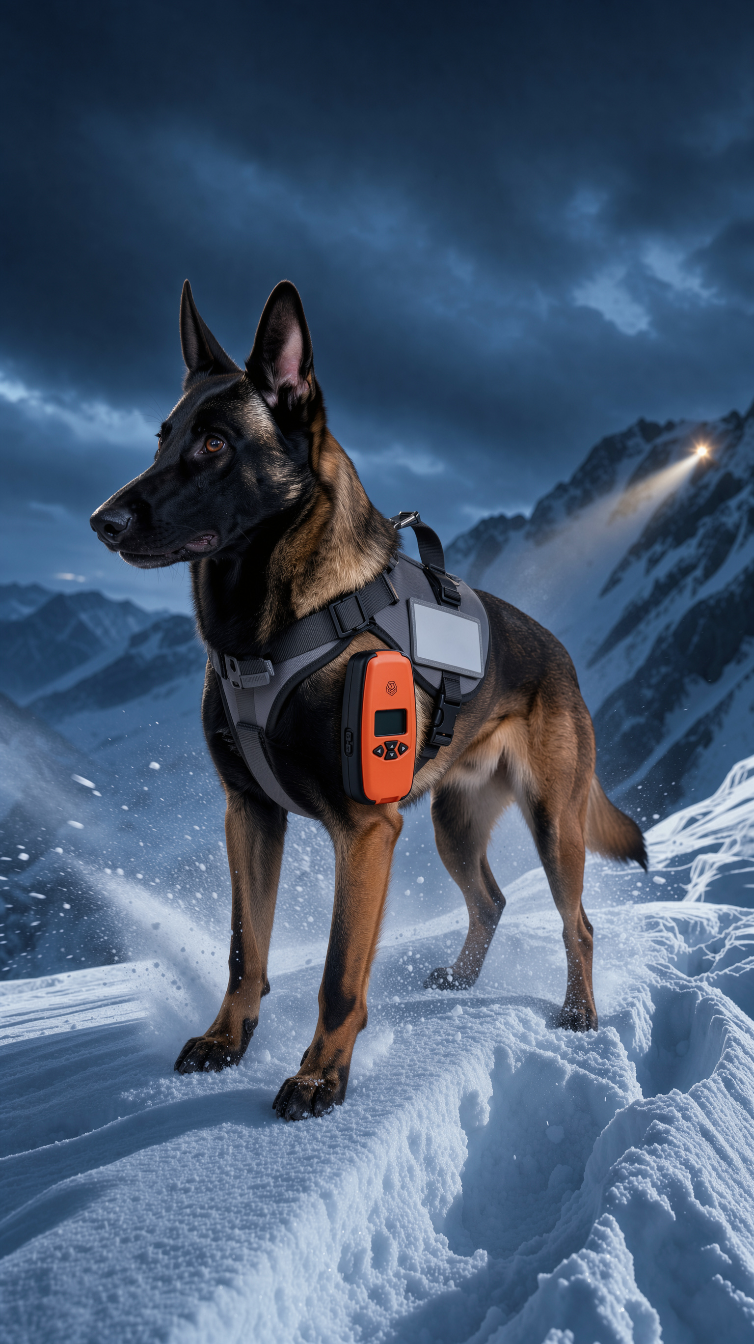 Avalanche Beacon Campaign Visual
