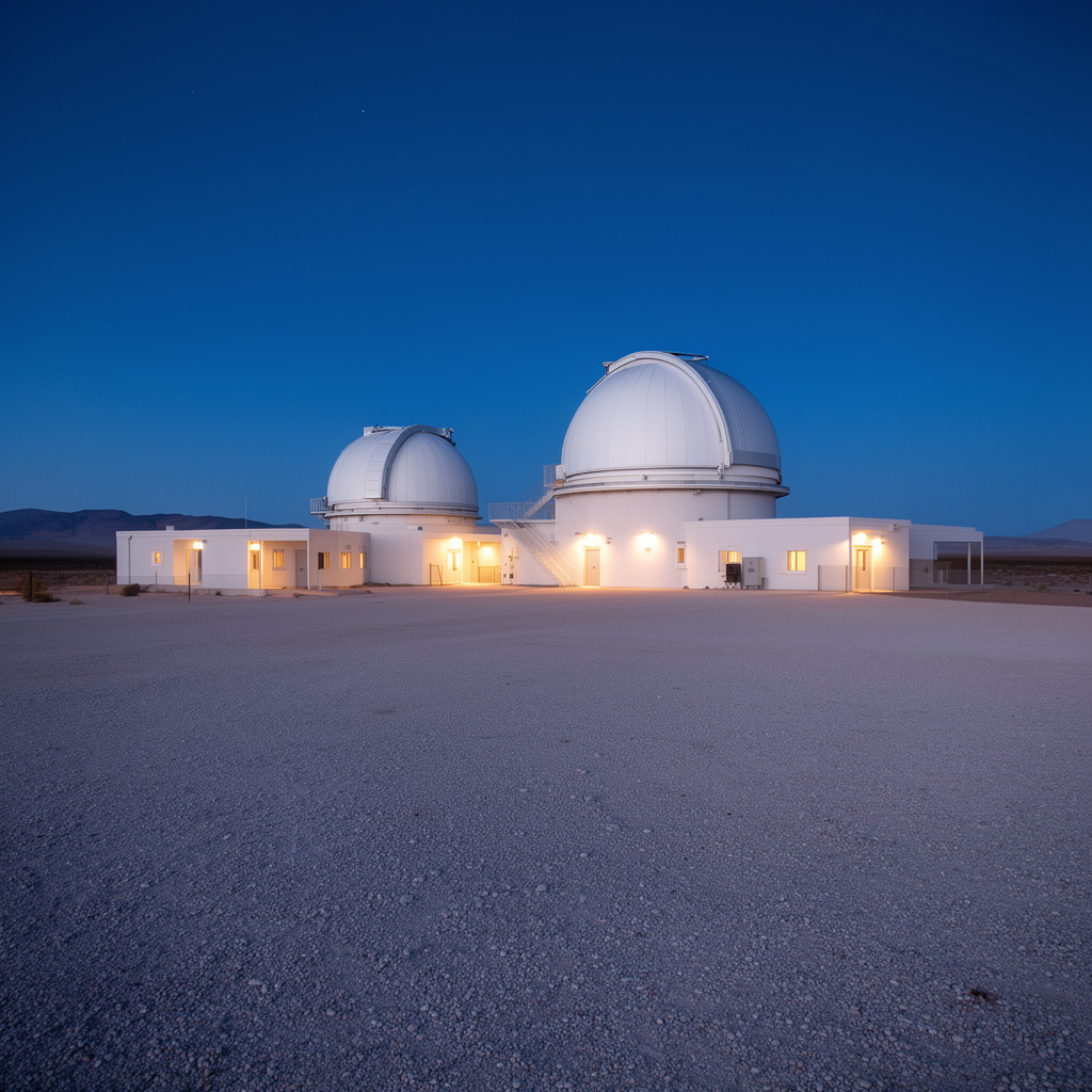 Blue-Hour Observatory Relight Plate