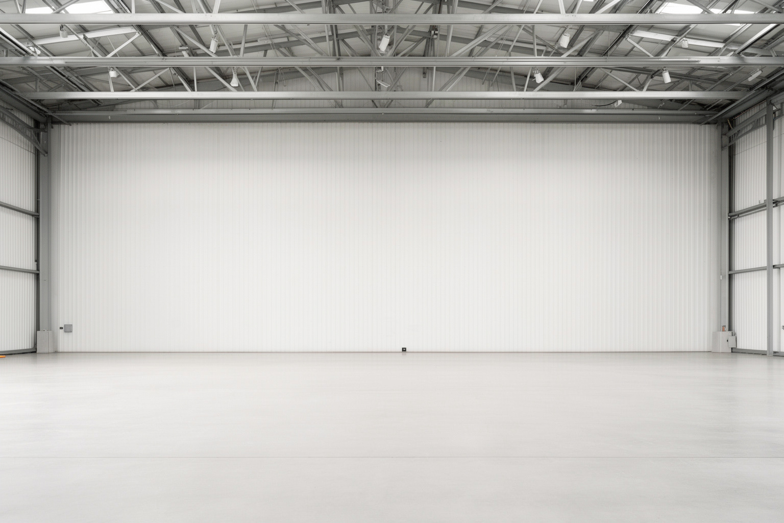 Vacant Aircraft Hangar Leasing Photo