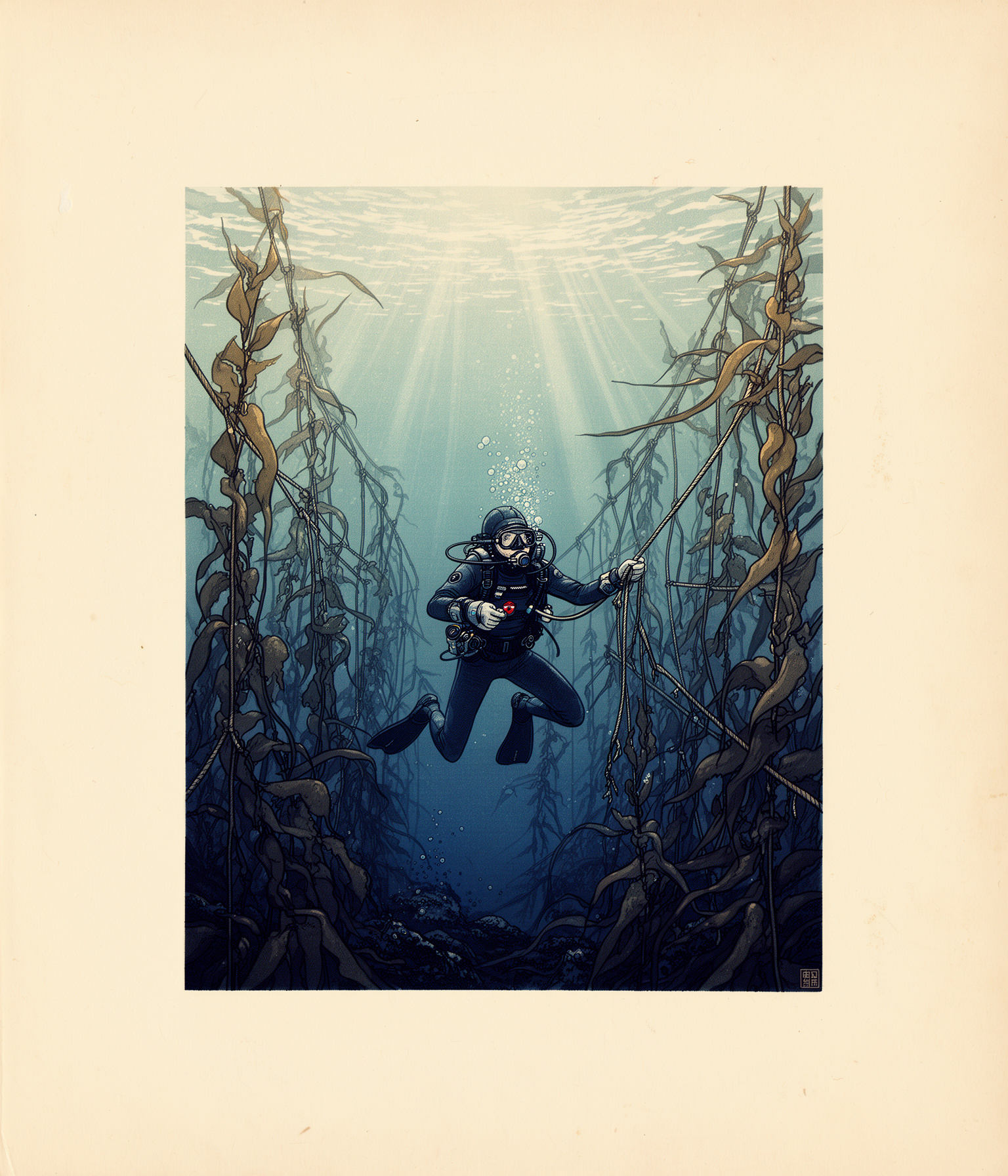 Mokuhanga Kelp Restoration Report Cover