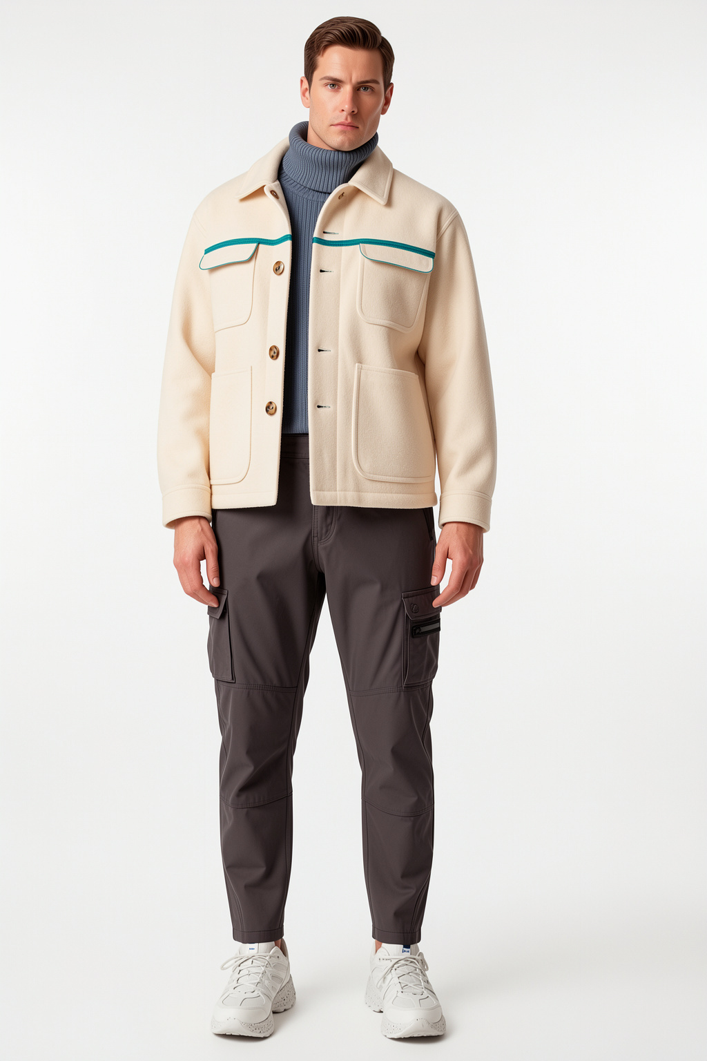 Full Body Nordic Streetwear Try-On