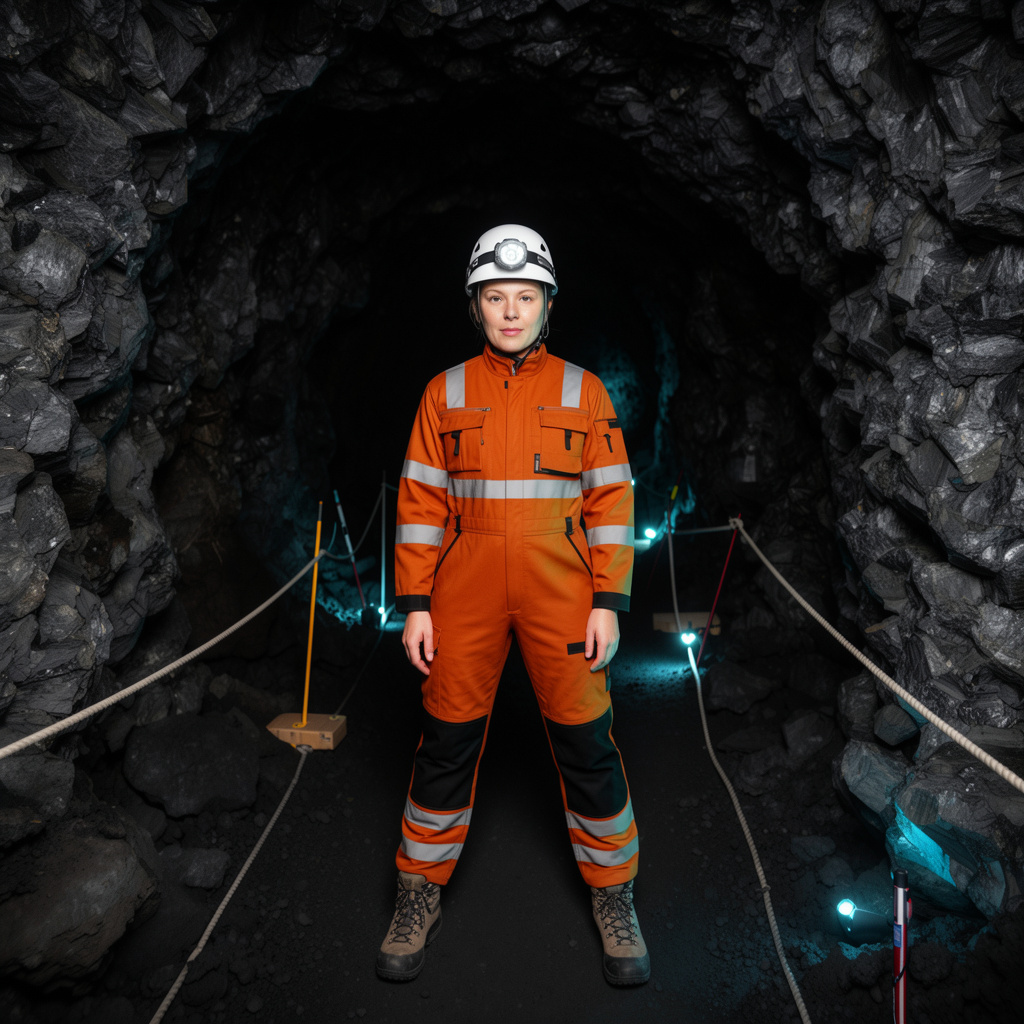 Lava Tube Surveyor Portrait Composite