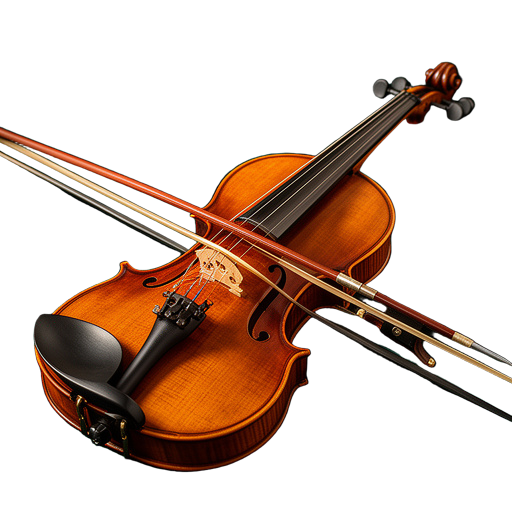 Ornate Violin on Velvet