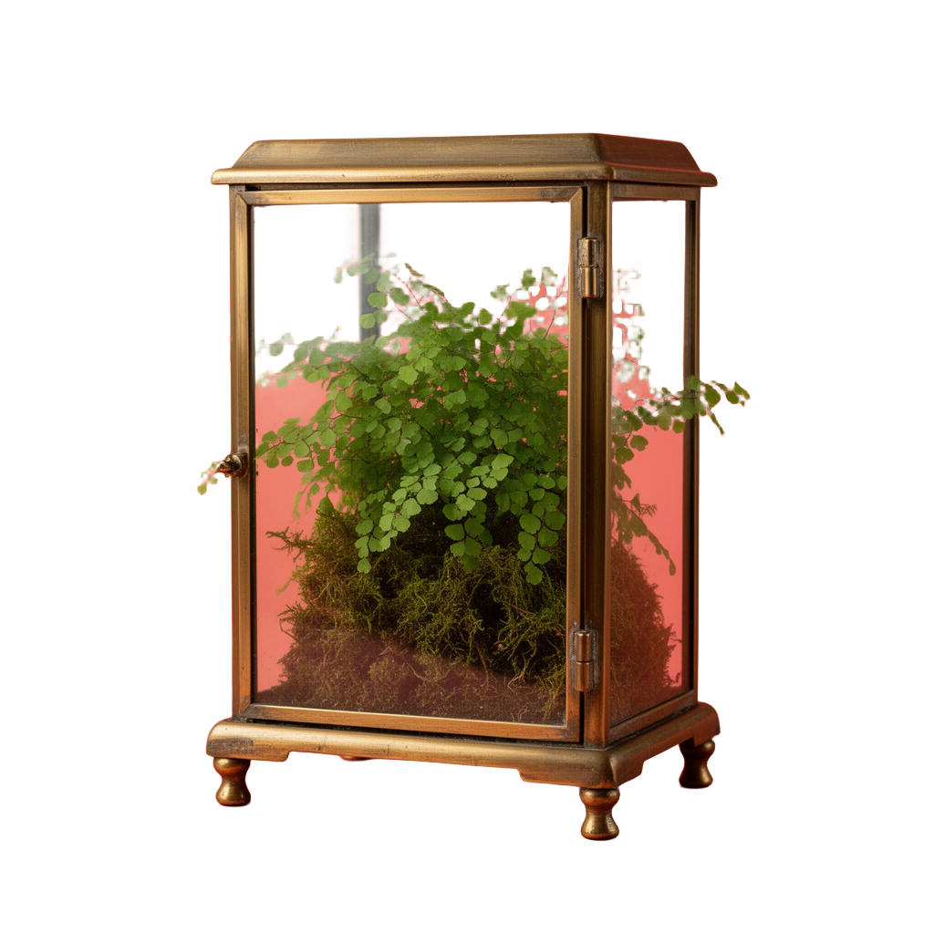 Wardian Terrarium Interior Placement Cutout