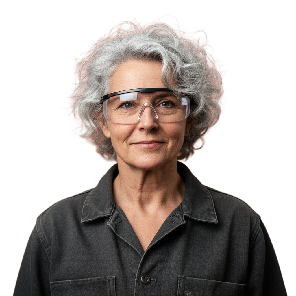 Glassblower Conference Speaker Headshot Cutout
