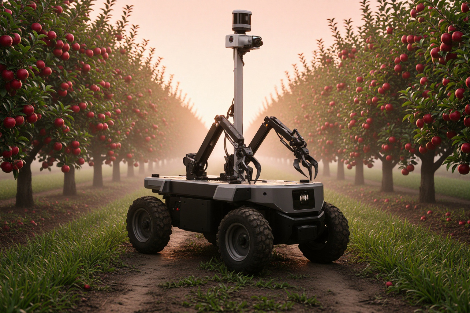 Orchard Robot Campaign Photograph