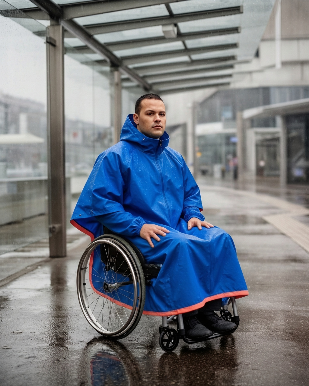 Adaptive Raincoat Virtual Try-On