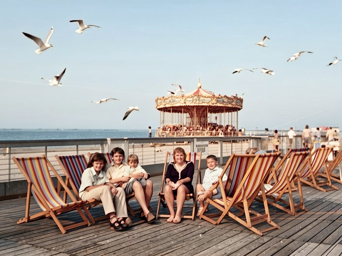 Restored Seaside Boardwalk Snapshot