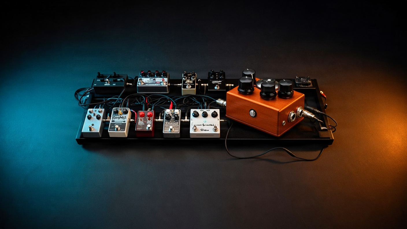 Boutique Pedalboard Product Group Shot