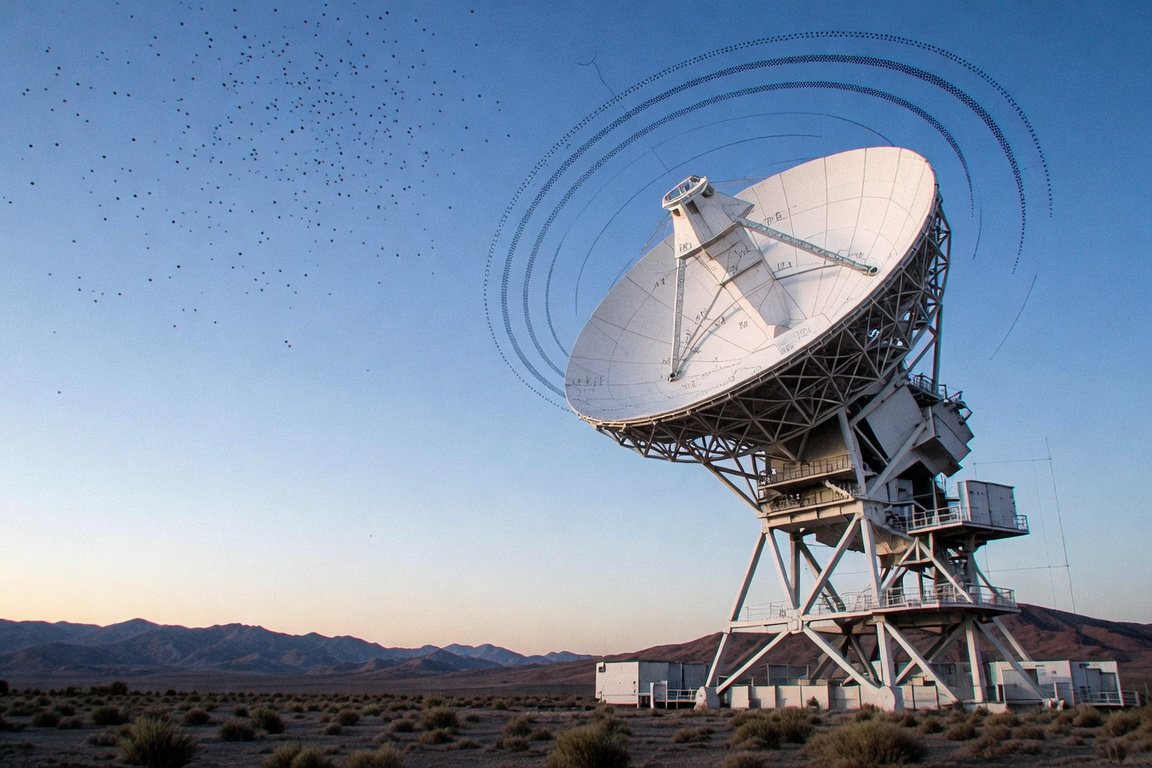 Radio Observatory Music Festival Poster