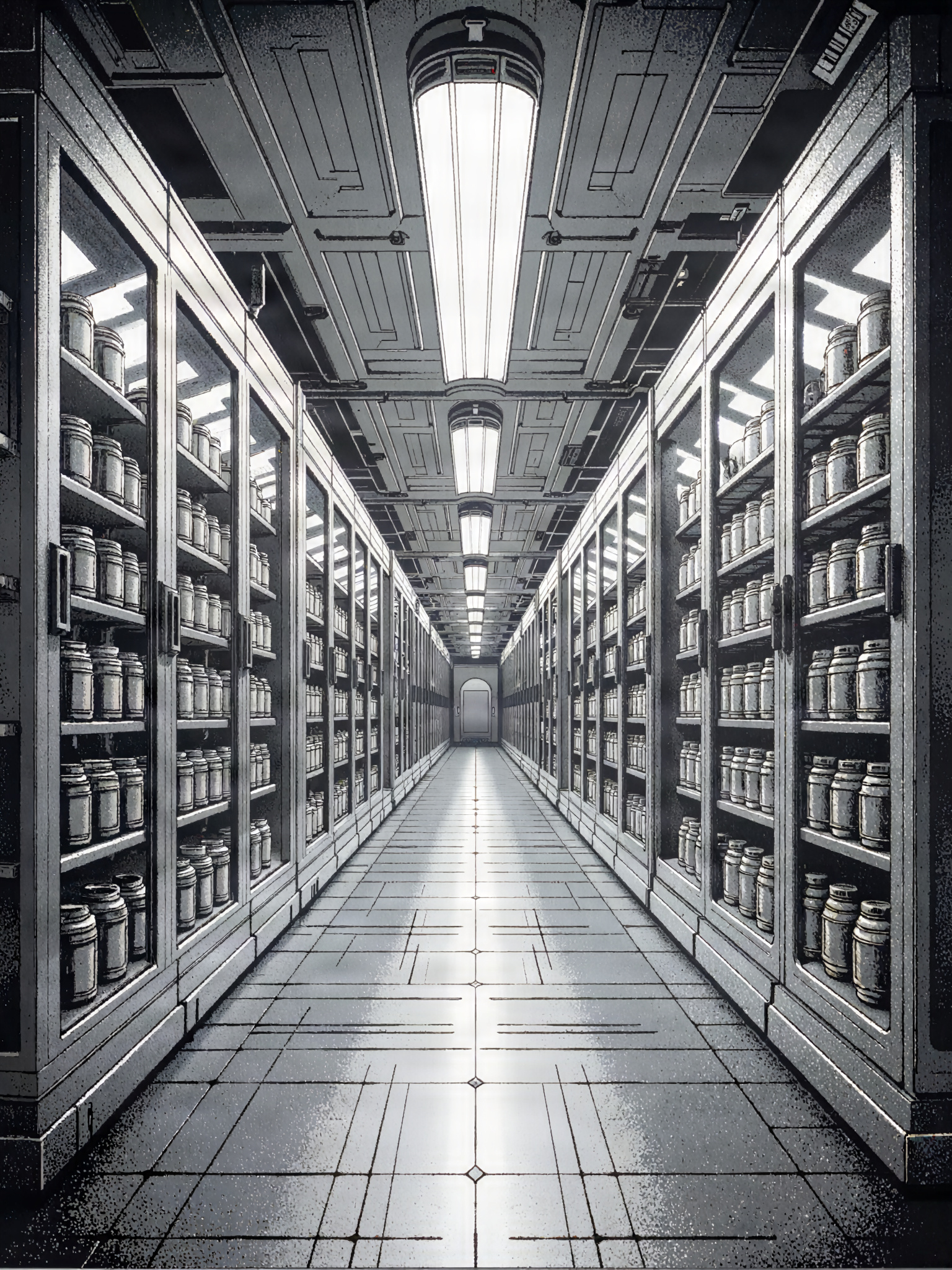 Seed Vault Manga Background Plate