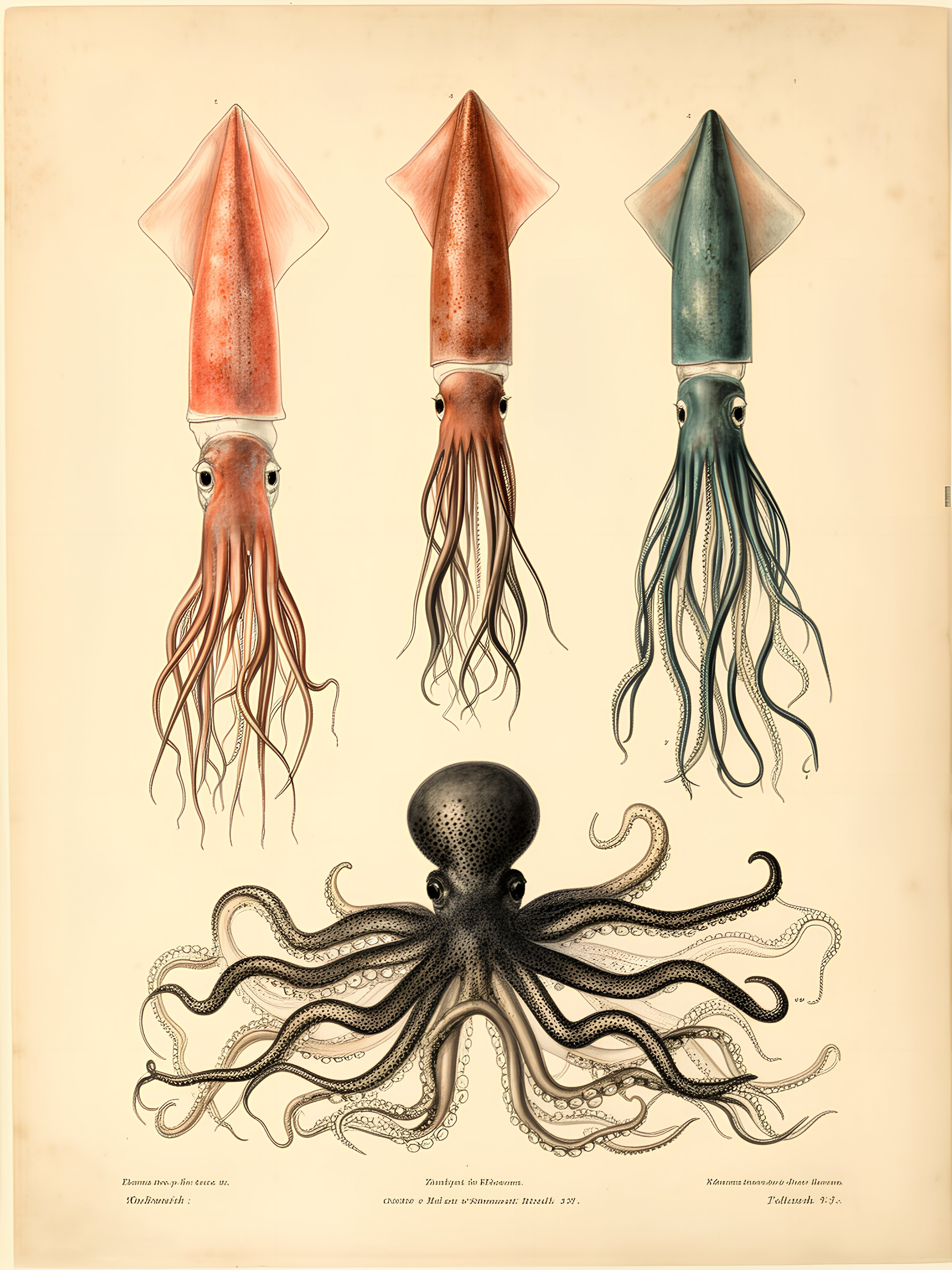 Archival Cephalopod Plate Enlargement