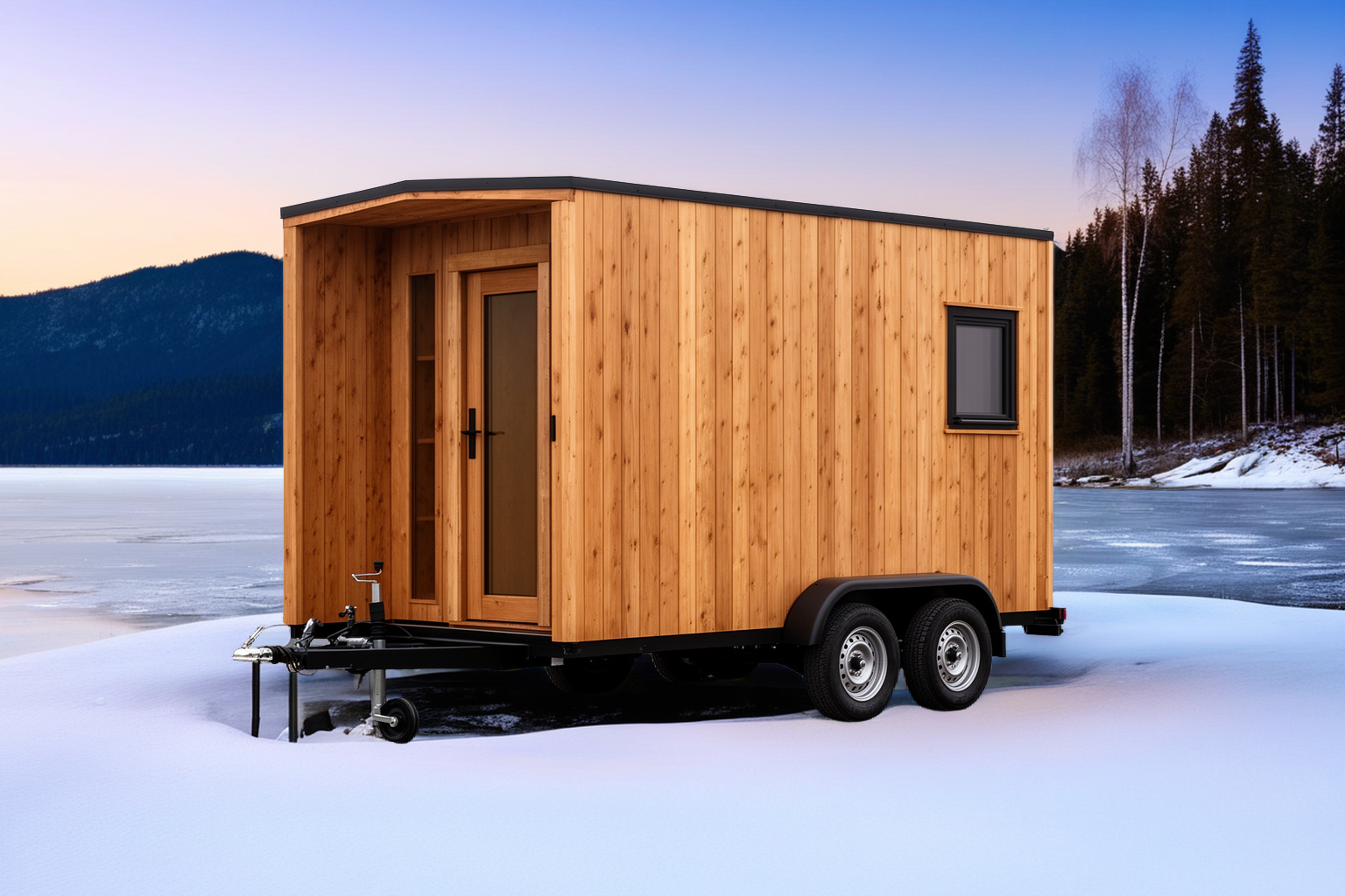 Polar Night Sauna Campaign Image