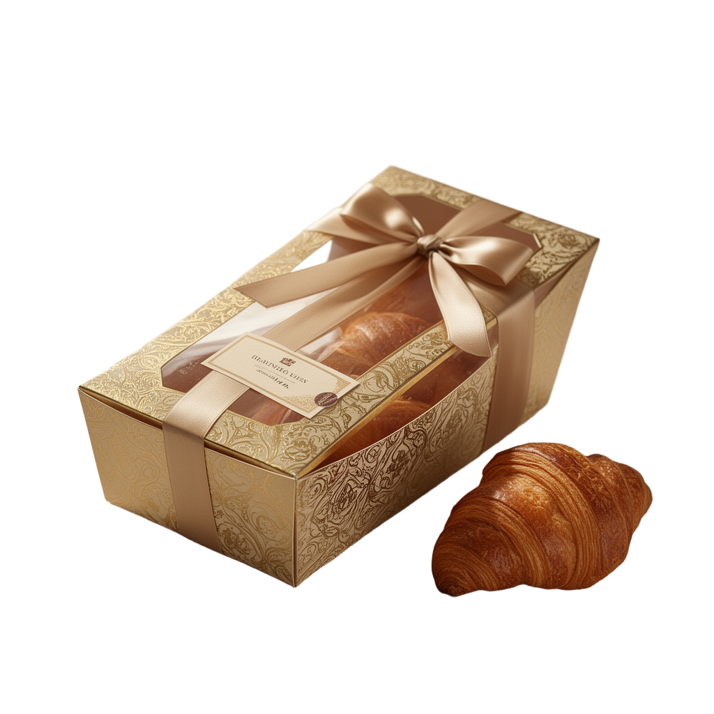 Ornate Pastry Box Arrangement