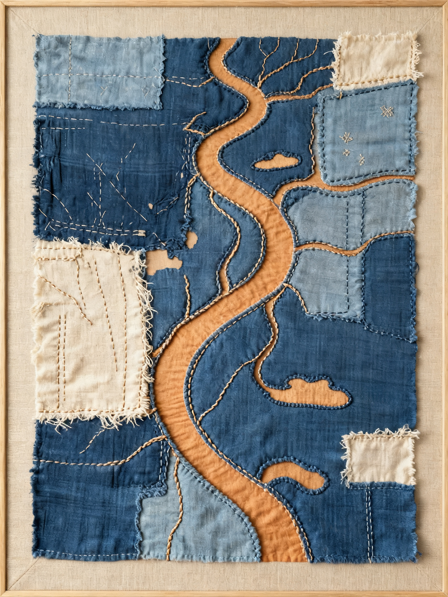 Coastal Restoration Textile Wall Print